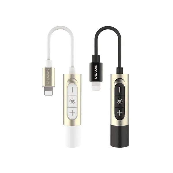3 5 SJ085 C Usams Lightning To 3 5MM Adapter SJ085