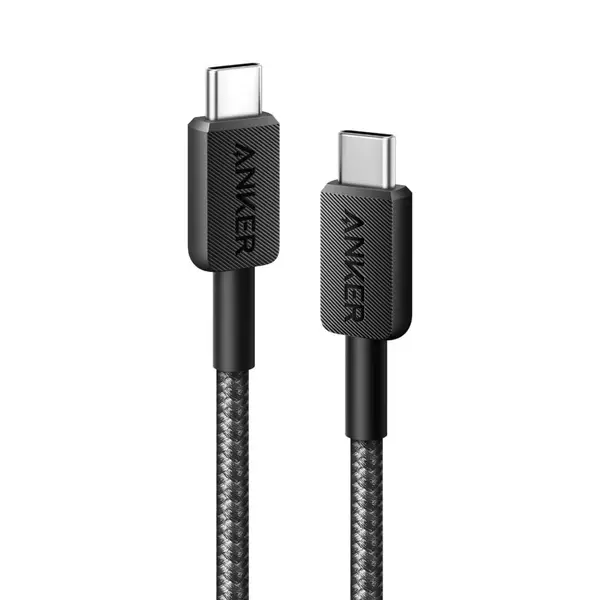 Anker 322 USB C To USB C Cable 3FT Nylon Black