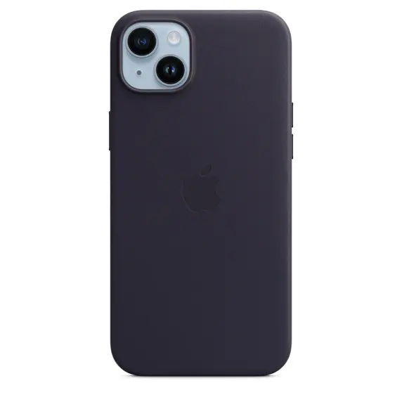 Apple iPhone 14 Plus Leather Case MPPC3Z Ink With MagSafe