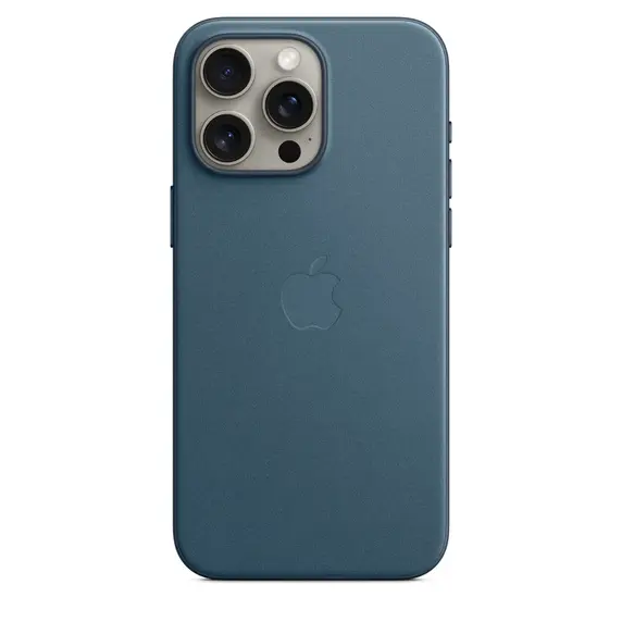 Apple iPhone 15 Pro Max Finewoven Case MT4Y3ZM A Pacific Blue With MagSafe