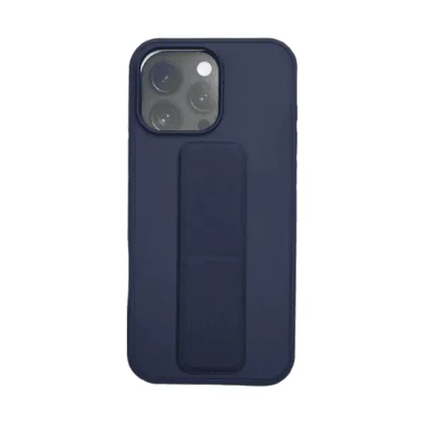 Back Cover Magnetic Grip Case For iPhone 16 Pro Blue