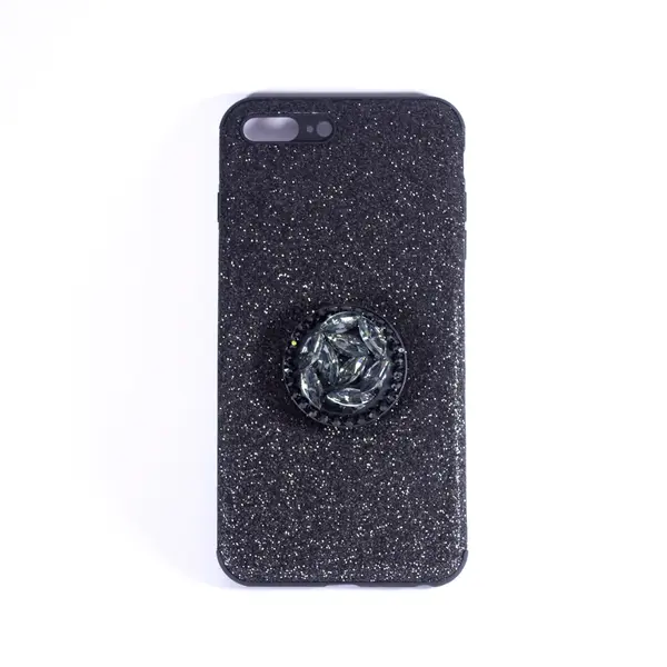 Bling Pop Socket Case IPHONE8 Black