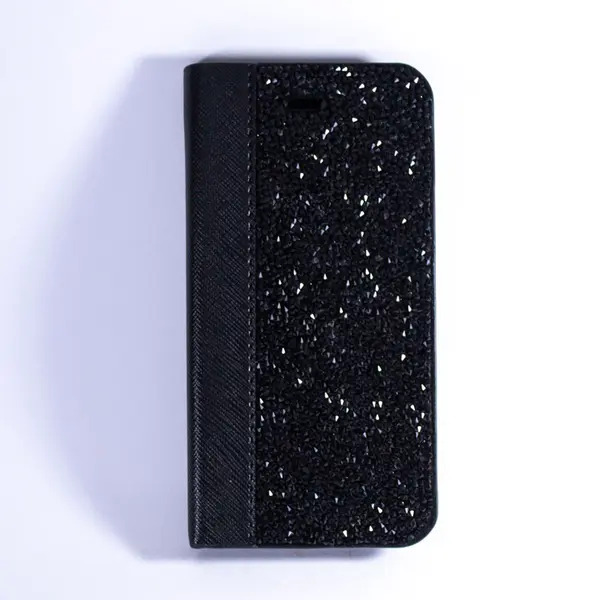 Bling World Stone Leather Case Iphonex Black
