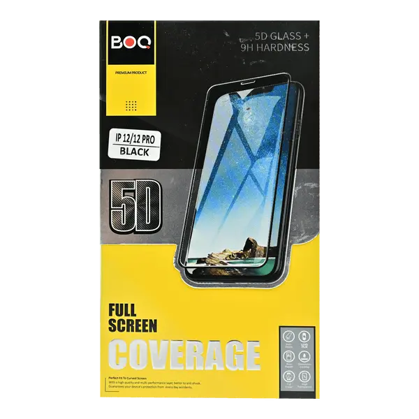 Boq Tempered Glass For iPhone 12 12 Pro