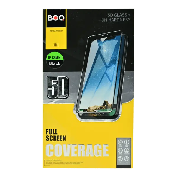Boq Tempered Glass For iPhone 12 Mini