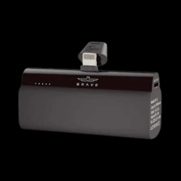 Brave Pocket Mini Portable 20W Type C 5000MAH Power Bank Black B 14