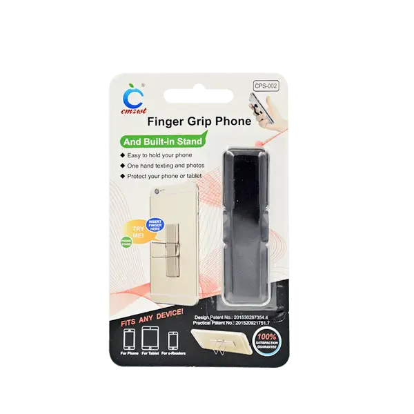 C Finger Grip Phone Cps 002 Black