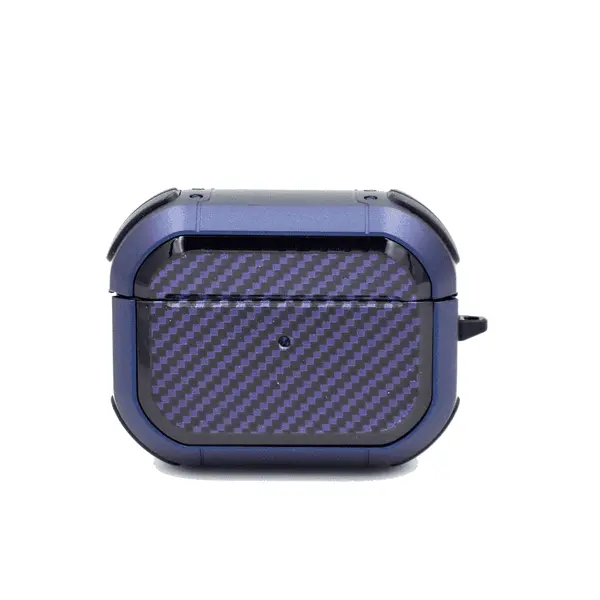 Carbon Hard Case AirPods PRO2 Blue