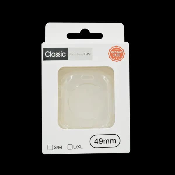 Classic Clear Bumper Watchband Case 49MM