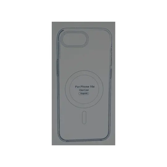 Clearcase MagSafe iPhone 16E Clear Case