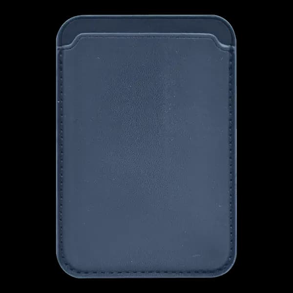 Coblue MagSafe Leather Card Wallet Blue