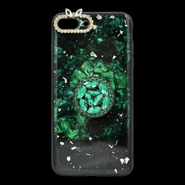 Crystal Pop Socket Case IPHONE8 Plus Green