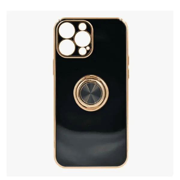 Dezoe Ring Case iPhone 13 Pro Max Black
