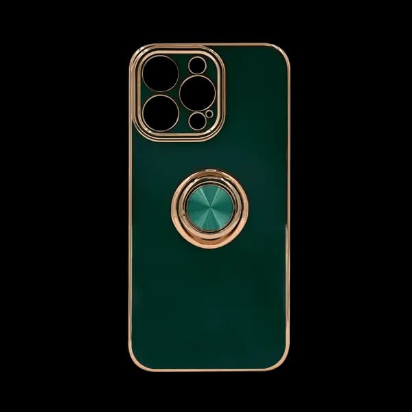 Dezoe Ring Design Case iPhone 15 Pro Max Green