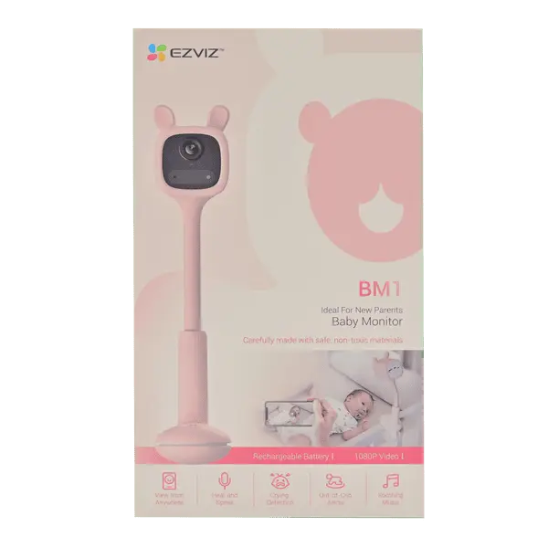 Ezviz Baby Monitor Pink Colour Camera BM1