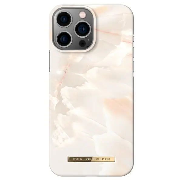 Fashion Case Ideal Of Sweden Case iPhone 14 Pro Max Rose Pearl Mareble