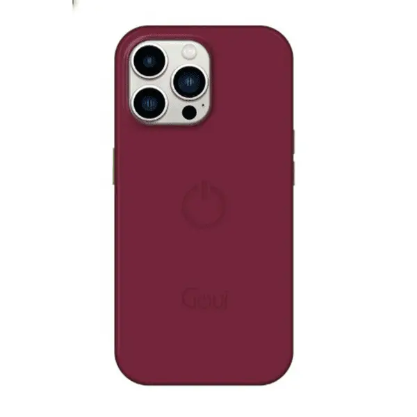 Goui Magnetic Case iPhone 15 Pro Maroon