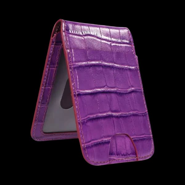 Green Lion Purple Pu Leather Magwallet Holder