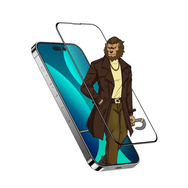 Green Tempered Glass Screen Protector IPHONE8
