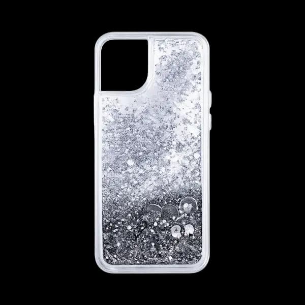 Guess Glitter Hc Hearts iPhone 11 Pro Silver