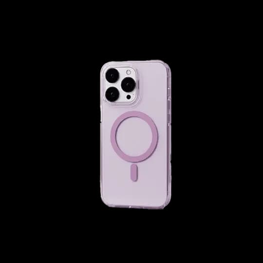 Ideal Of Sweden Clear Case With MagSafe iPhone 16 Pro Max Light Pink