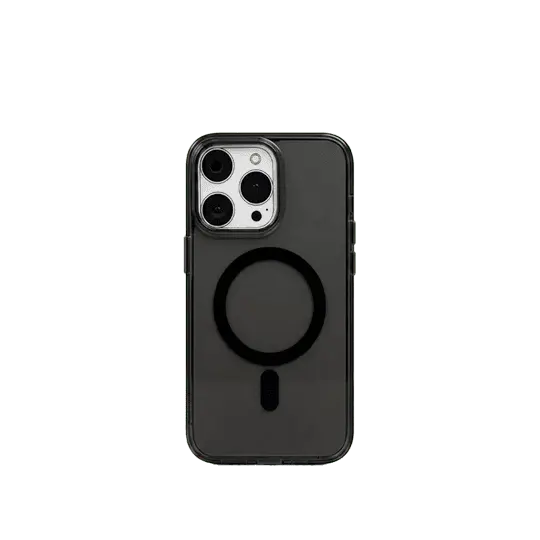 Ideal Of Sweden Clear Case With MagSafe iPhone 16 Pro Max Tinted Black