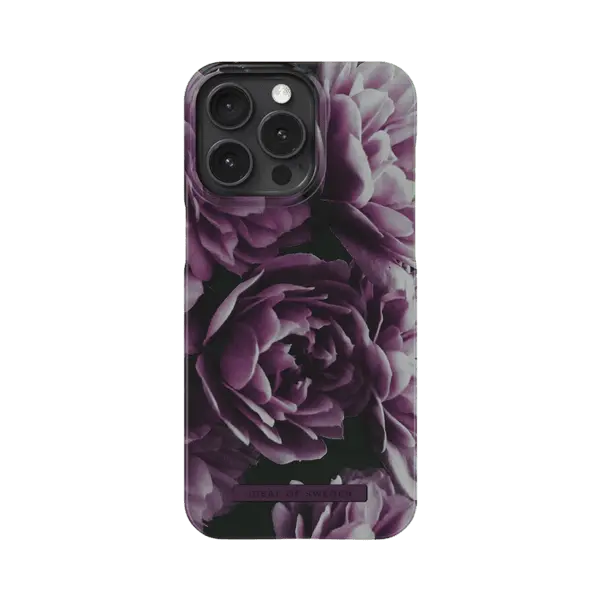 Ideal Of Sweden Fashion Case iPhone 15 Pro Max Deep Purple Bloom