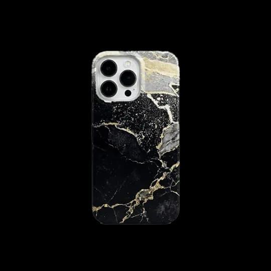 Ideal Of Sweden Printed Case iPhone 16 Pro Max Golden Twilight Marble