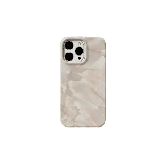 Ideal Of Sweden Printed Case iPhone 16 Pro Rose Pearl Marble