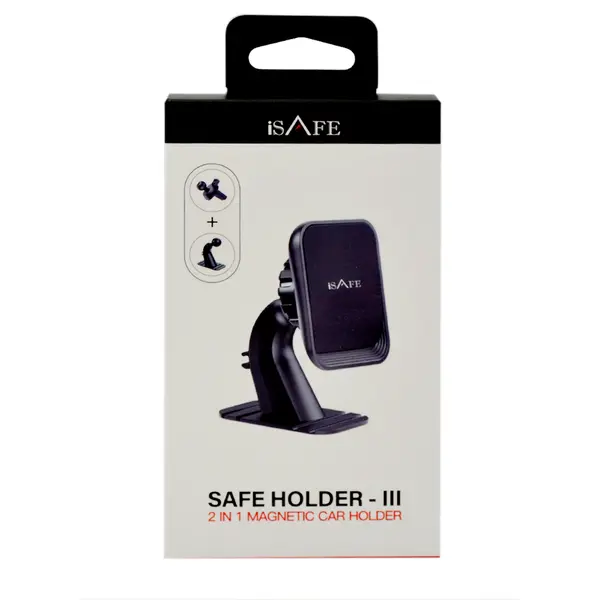 iSAFE 2 In 1 Airvent Magnetic Car Holder