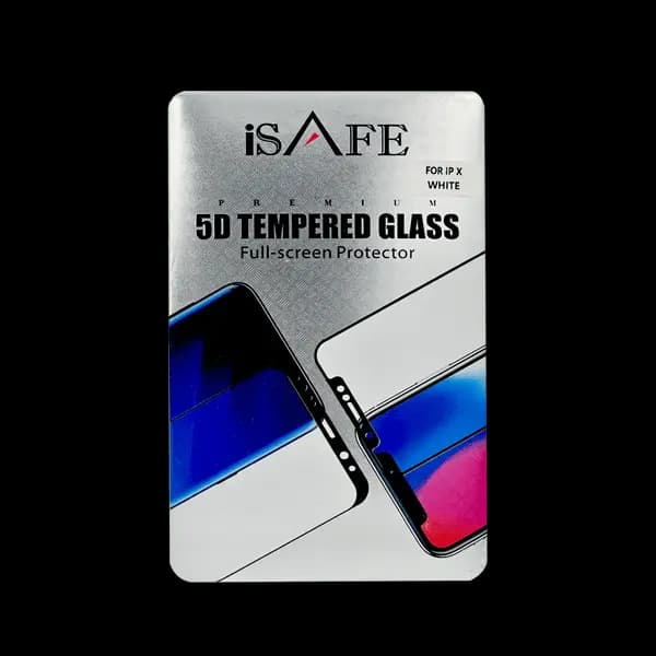 iSAFE 5D Glass Screen Guard Iphonex White