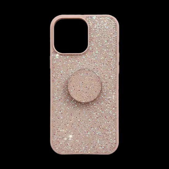 iSAFE Bling Pop Up Hard Cover iPhone 16 Pro Max Desert Titanium