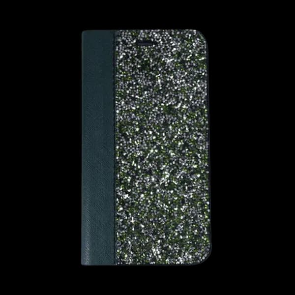 iSAFE Bling Stone Leather Case iPhone 11 Pro Green