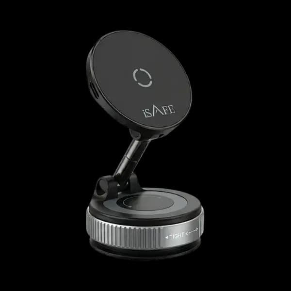 iSAFE IS007S Vacuum Suction Wireless Charging Stand Holder