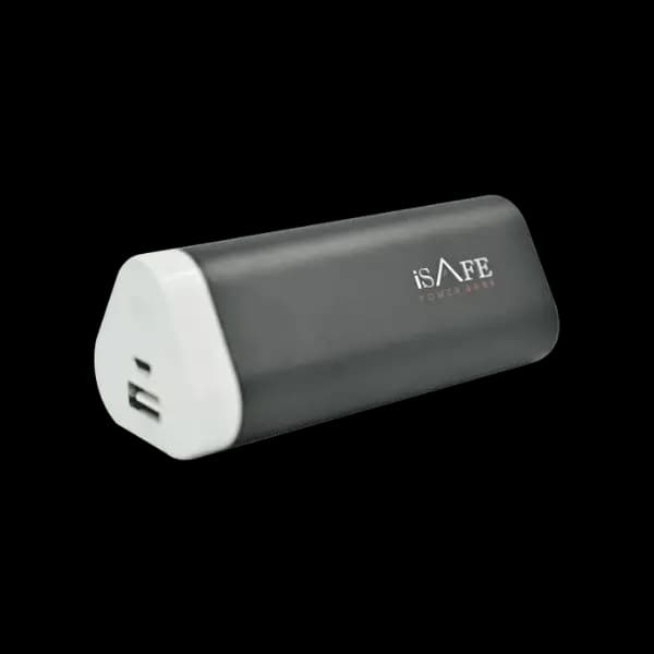 iSAFE New Powerbank 10000MAH Black