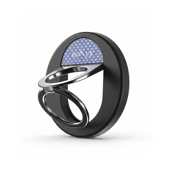 iSAFE Phone Ring Holder Strong Adhesive 360 Mobile Finger Grip Stand Strong Adhesive Magnetic Compatible Moonrise