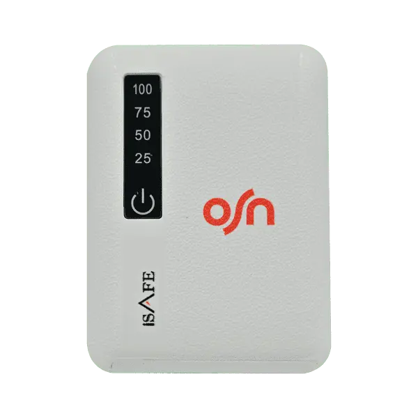iSAFE Portable Power Bank 3000MAH White