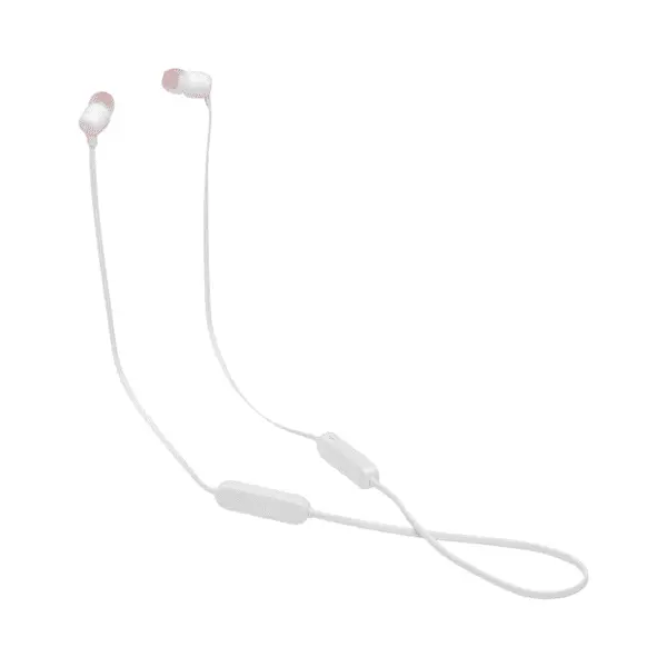 Jbl TUNE125 Wireless In Ear Headphones T125 White Bmg