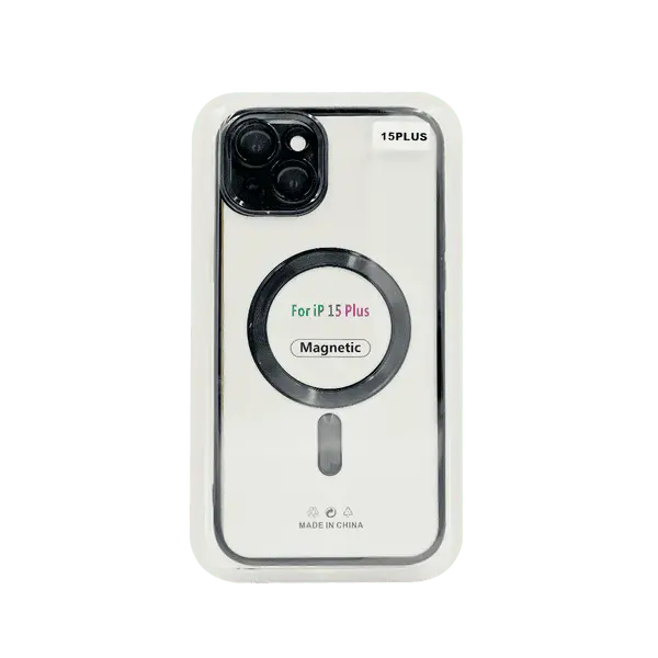 Jcase MagSafe Design Case iPhone 15 Plus Black