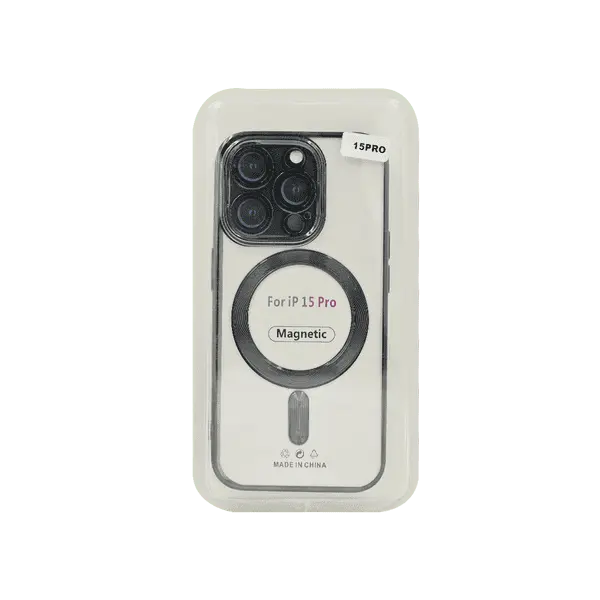 Jcase MagSafe Design Case iPhone 15 Pro Black