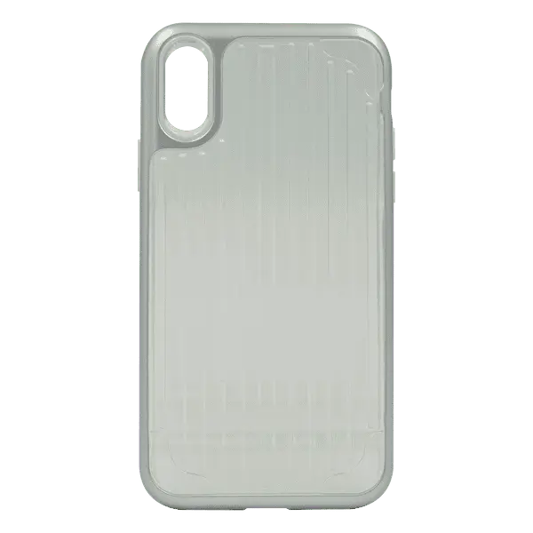 Kajsa Trans Shield Collection Iphonex Back Case 3 Trs Ix Sl Silver