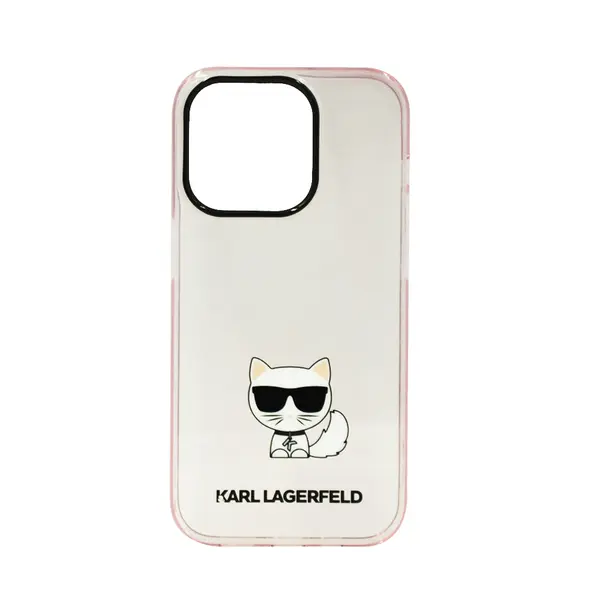 Karl Lagerfeld Iml Transparent Choupette Body Hard Case For iPhone 14 Pro