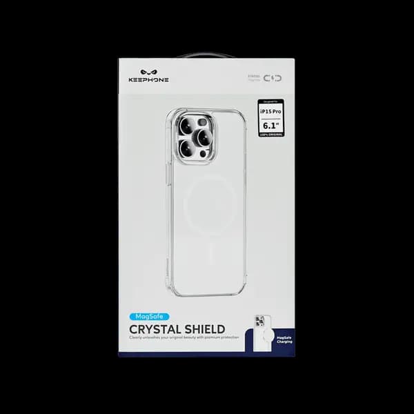 Keephone Magnetic Case iPhone 15 Pro Transparent