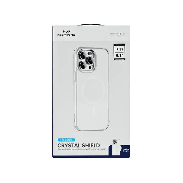 Keephone Magnetic Case iPhone 15 Transparent