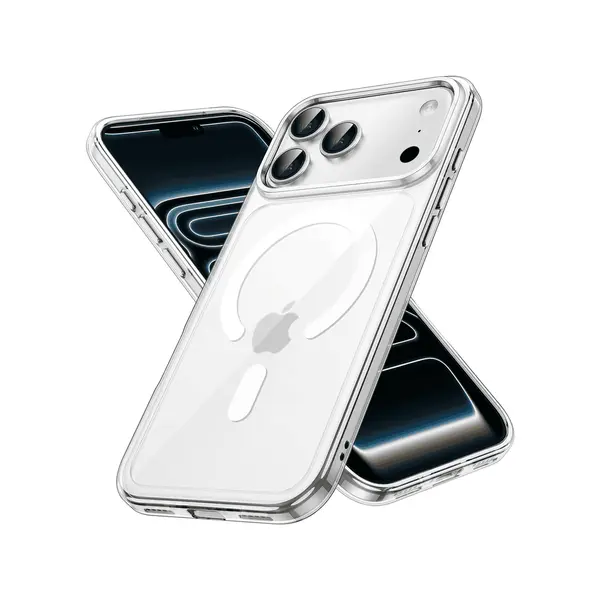 Keephone Magnetic Case iPhone 17 Pro Transparent