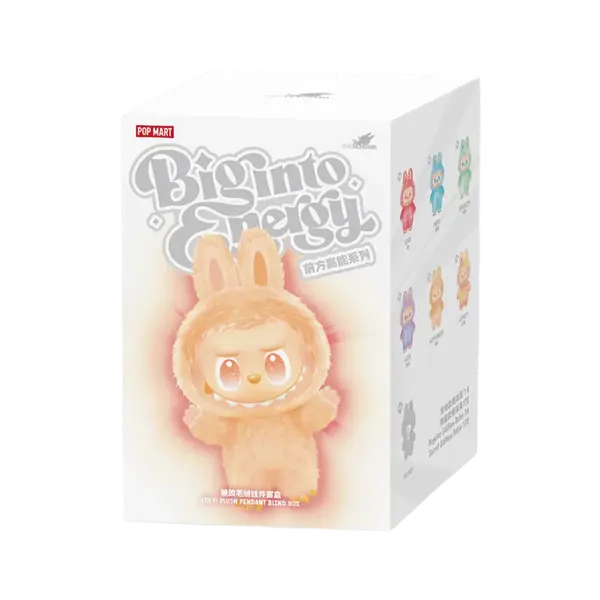 Labubu Big Into Energy Vinyl Plush Pendant Blind Box