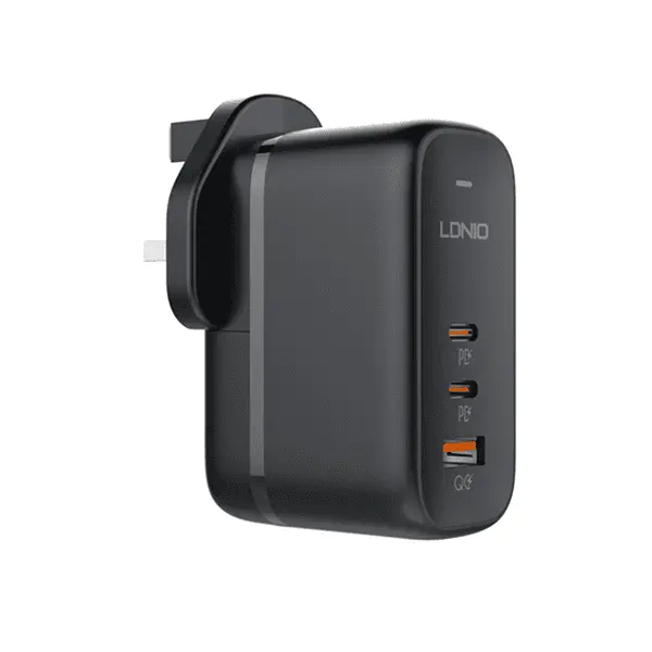 Ldnio Q366 Home 65W Gan Charger With Replacable Plug And Type C Cable