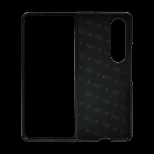 Leather Hard Case Galaxy FOLD4 Black