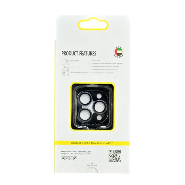 Maestro Anti Glare Lens Protector iPhone 14 Pro 14 Pro Max Deep Purple