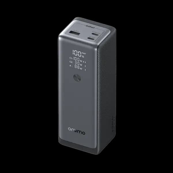 Oraimo 130W Ultra Fast Power Bank 27600MAH Powerjet 130 Black